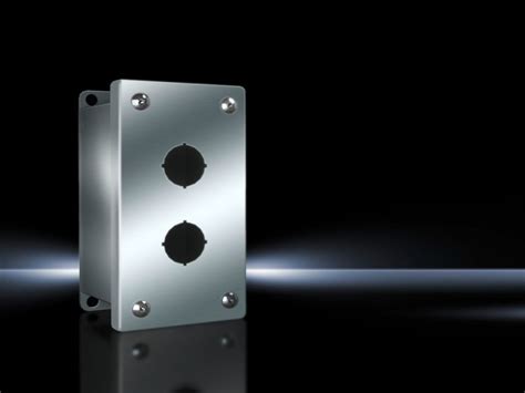 rittal stainless steel push button enclosure|rittal 8017726.